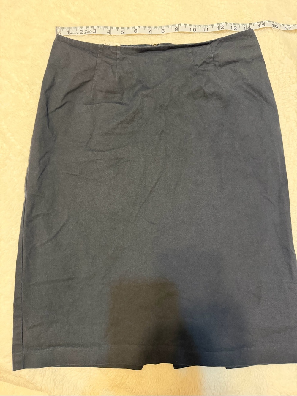 United Colors Of Benetton Navy Pencil Skirt - Sleek Office Staple